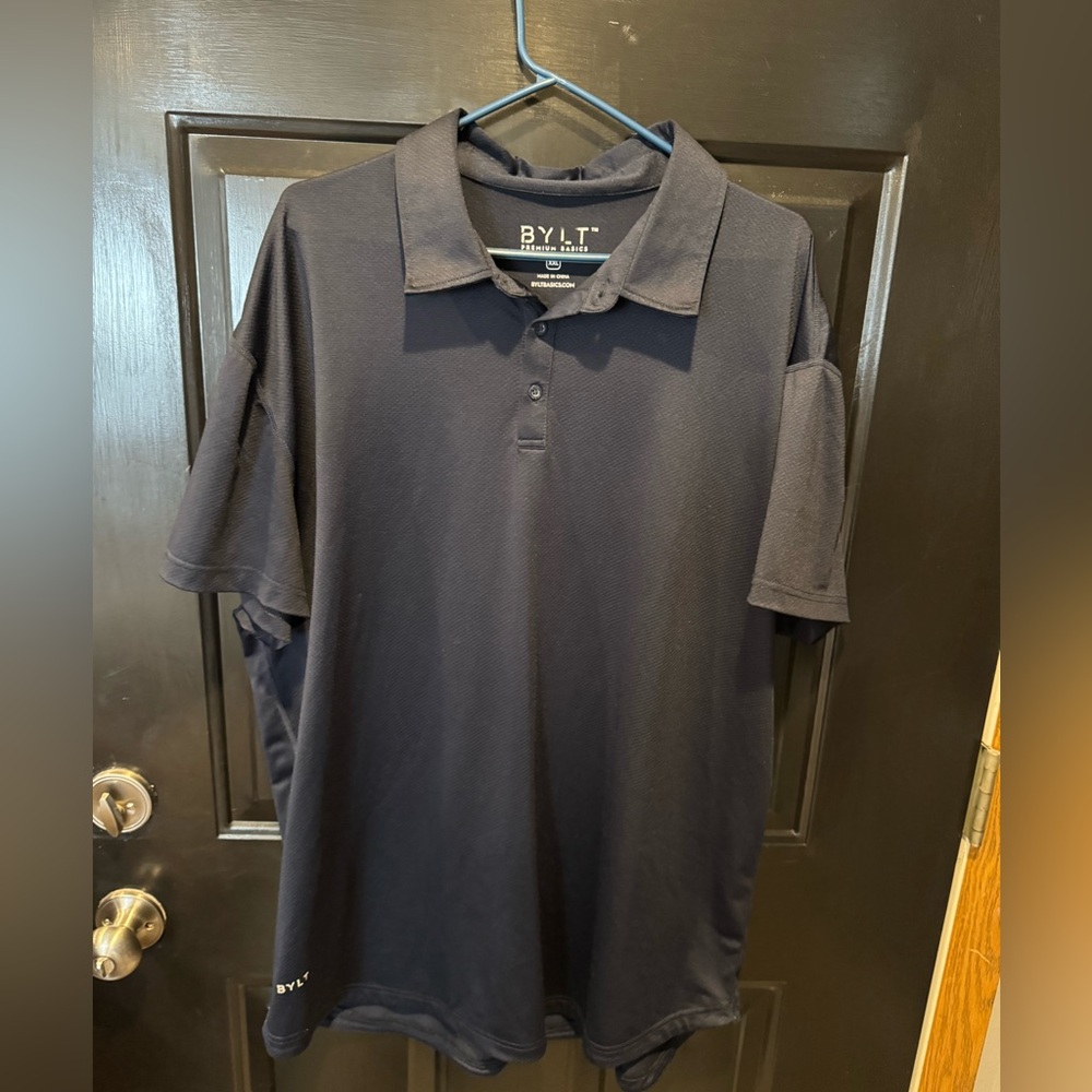 Bylt Basics - Black Performance Polo